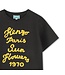KENZO T-Shirt Kenzo Paris Sunflowers Zwart