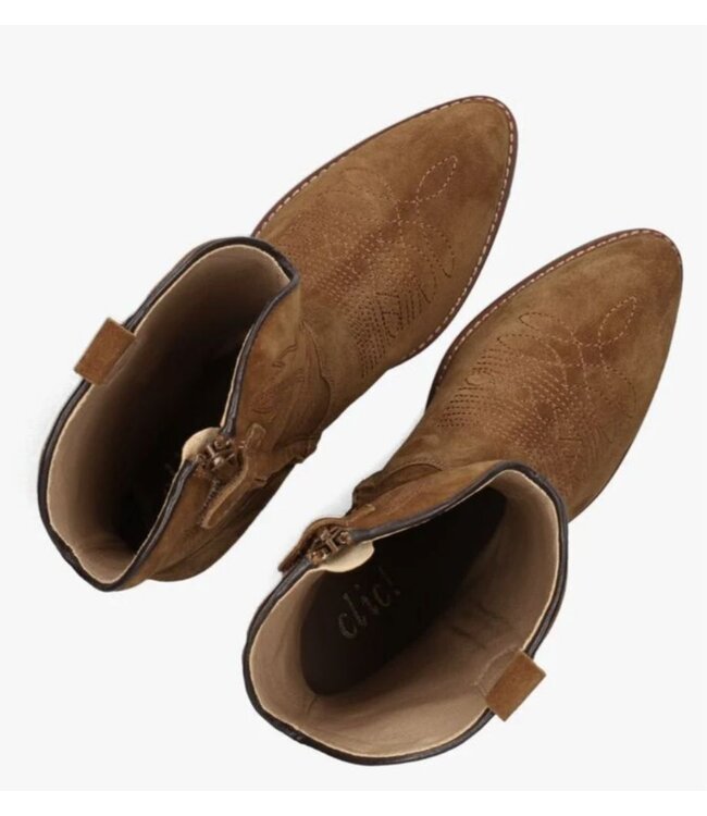 Clic Cowboylaarzen CL-20200 Cognac