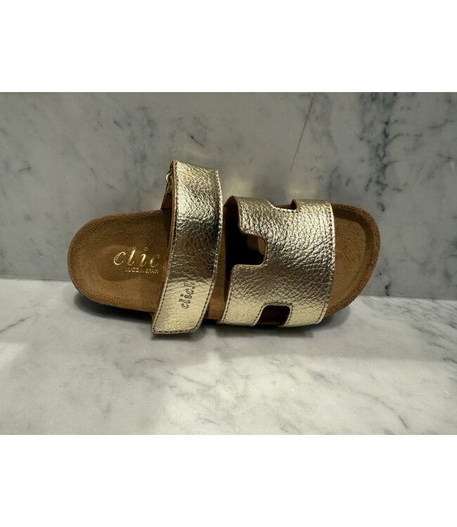 Clic Sandalen CL-Next Elephant Lam Platino