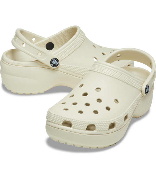 Crocs Classic Platform Clog W Bone