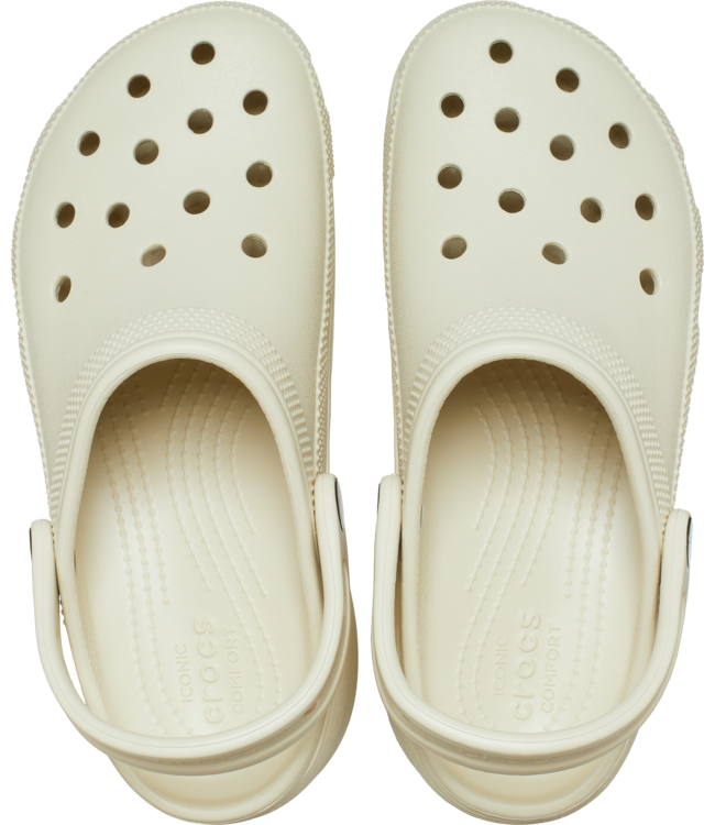 Crocs Classic Platform Clog W Bone