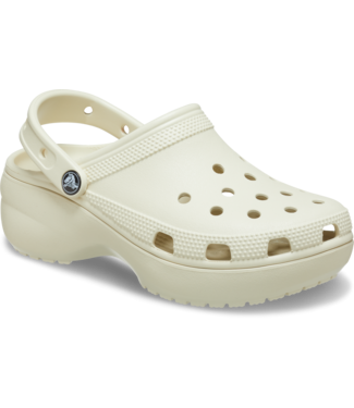 Crocs Classic Platform Clog W Bone