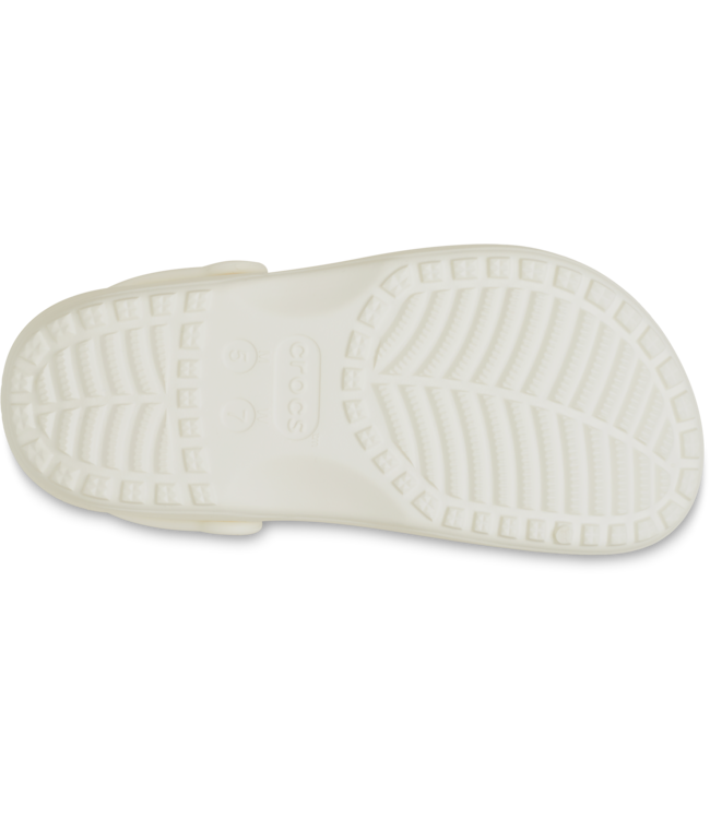 Crocs Classic Floral Cut Out Clog Chalk