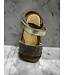 Andanines Sandalen Vaquetilla Champagne Glitter