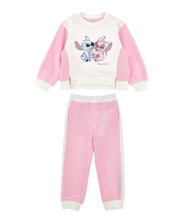 Monnalisa Joggingpak Stitch & Angel