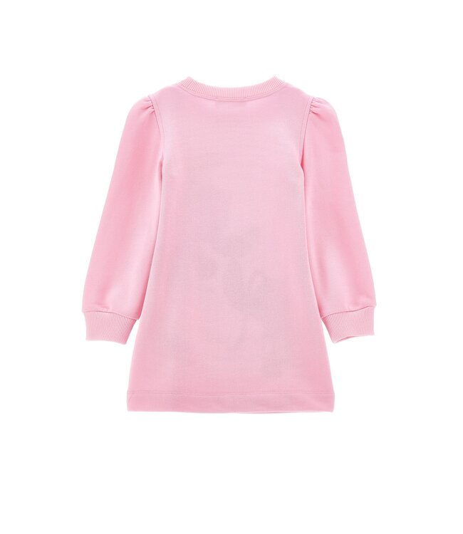 Monnalisa Sweatdress Stitch & Angel Roze