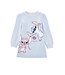 Monnalisa Sweatdress Stitch & Angel Lichtblauw