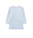 Monnalisa Sweatdress Stitch & Angel Lichtblauw