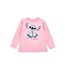 Monnalisa Shirt Lange Mouwen Stitch Roze