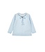 Monnalisa Shirt Lange Mouwen Strik Diamantjes
