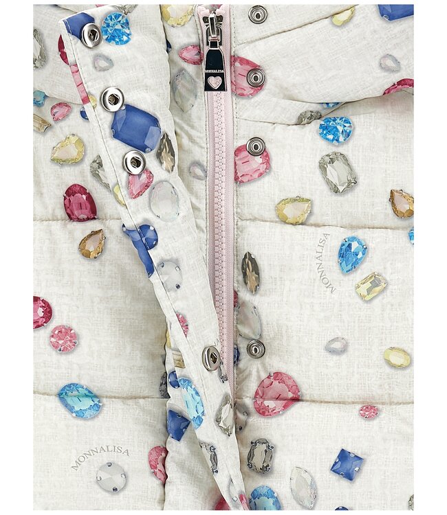 Monnalisa Bodywarmer Diamantjes