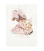 Monnalisa Baby Shirt Lange Mouwen Meisje met Velvet Strik