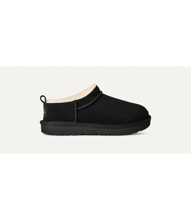 UGG KIDS CLASSIC MICRO BLACK