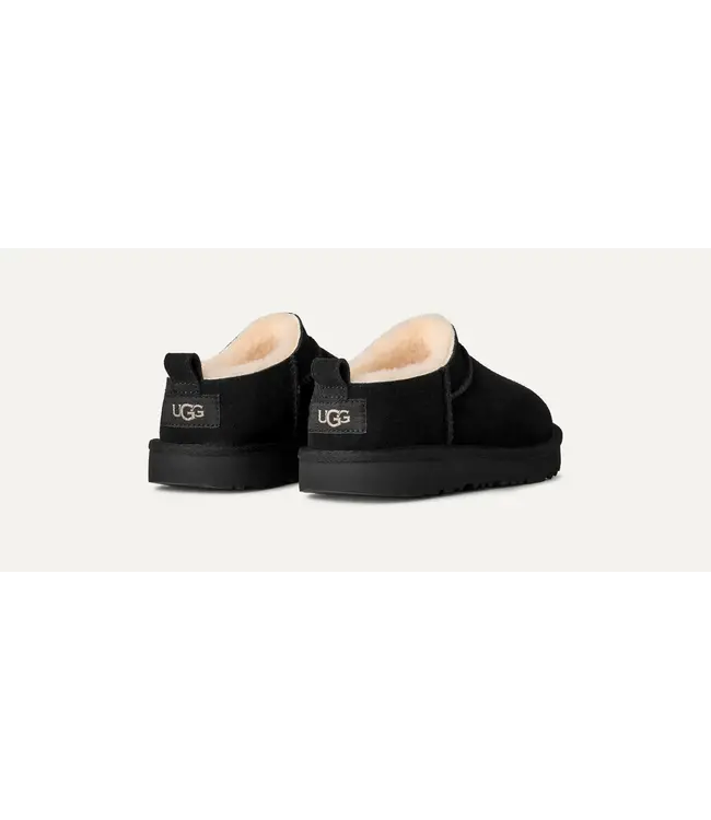 UGG KIDS CLASSIC MICRO BLACK