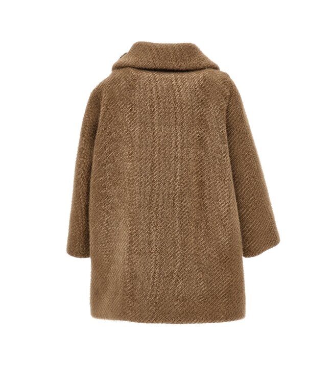 Monnalisa Jas Mantel Bruin