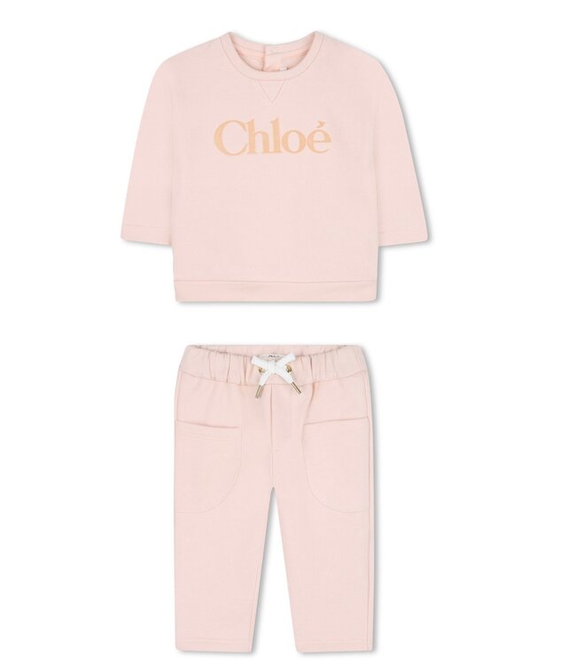 Chloe Baby Joggingpak Roze Chloe