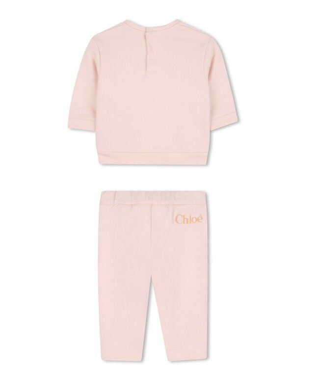 Chloe Baby Joggingpak Roze Chloe