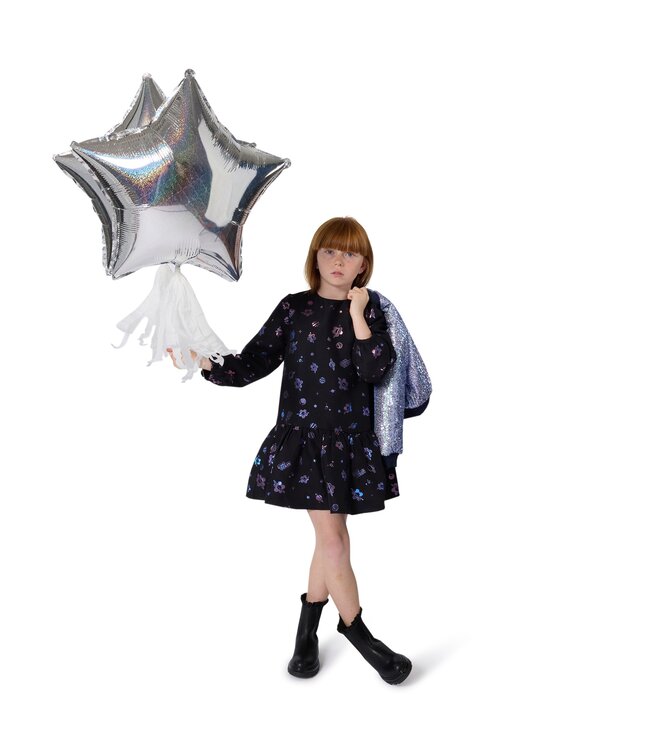 Billieblush Pailletten Jasje Donkerblauw