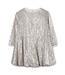Billieblush Pailletten Jurk Light Gold