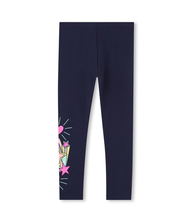 Billieblush Legging Donkerblauw Hartjes en Sterren
