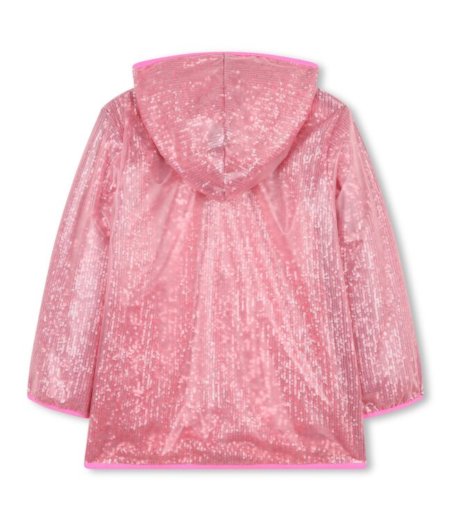 Billieblush Regenjas Roze Pailletten
