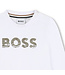 Boss Baby Shirt Lange Mouwen Wit BOSS Groen