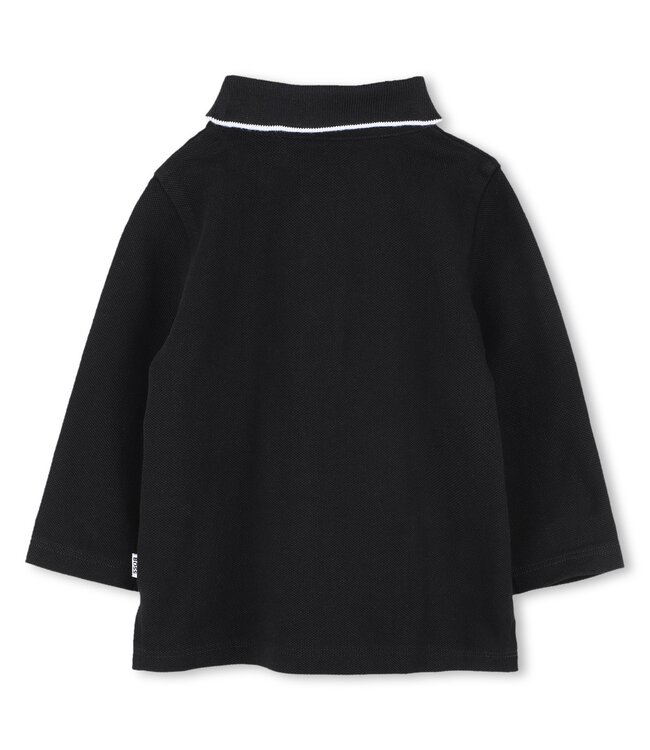 Boss Baby Polo Lange Mouwen Zwart