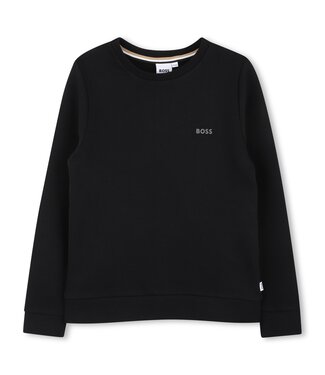 Boss Sweater Basis Kleur Zwart