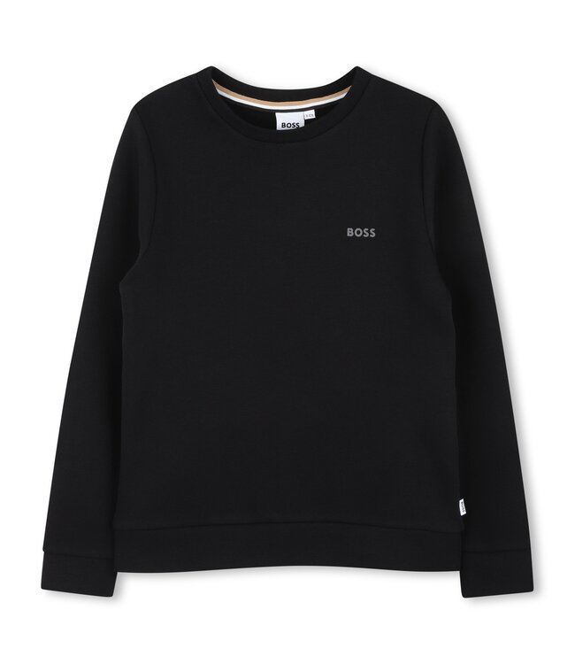 Boss Sweater Basis Kleur Zwart