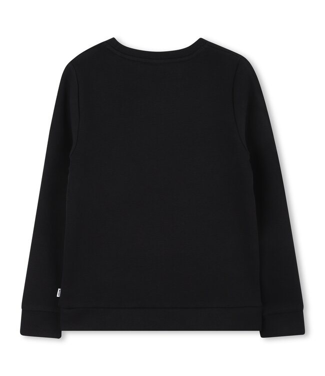 Boss Sweater Basis Kleur Zwart