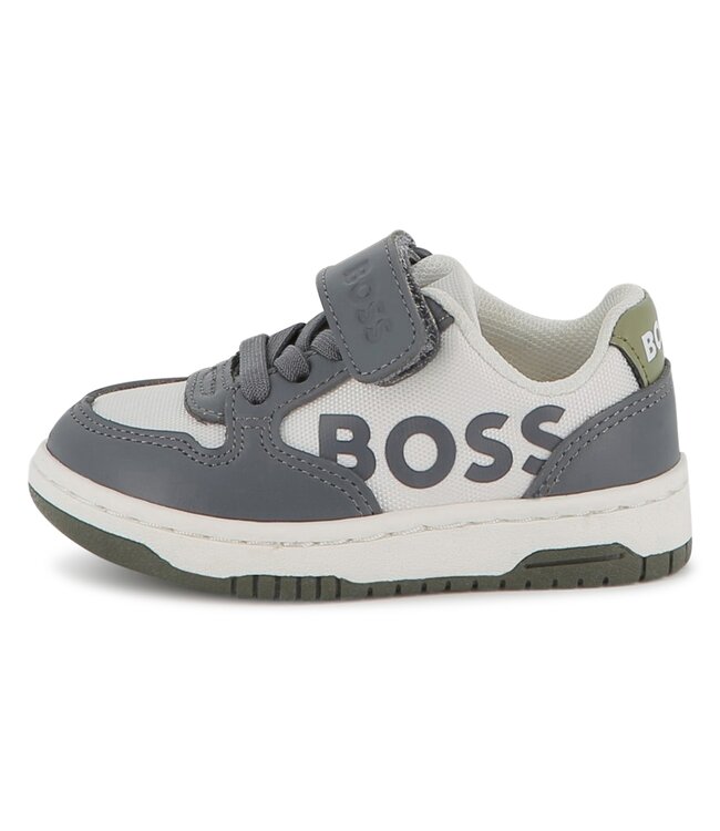 Boss Sneaker BOSS Wit/Grijs/Groen