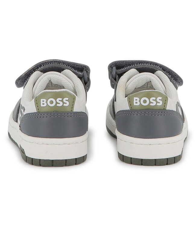 Boss Sneaker BOSS Wit/Grijs/Groen