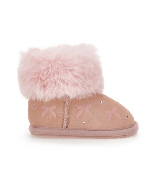 Monnalisa Winterlaarsje Roze met Strikjes