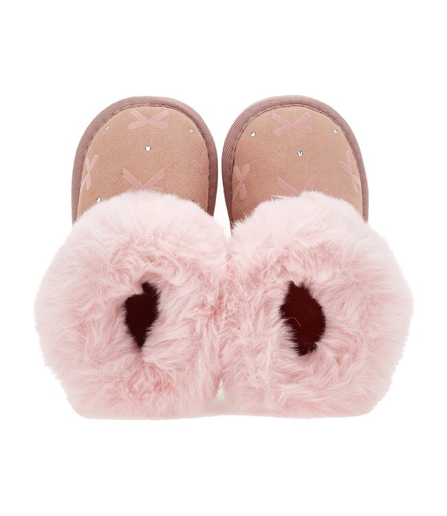 Monnalisa Winterlaarsje Roze met Strikjes