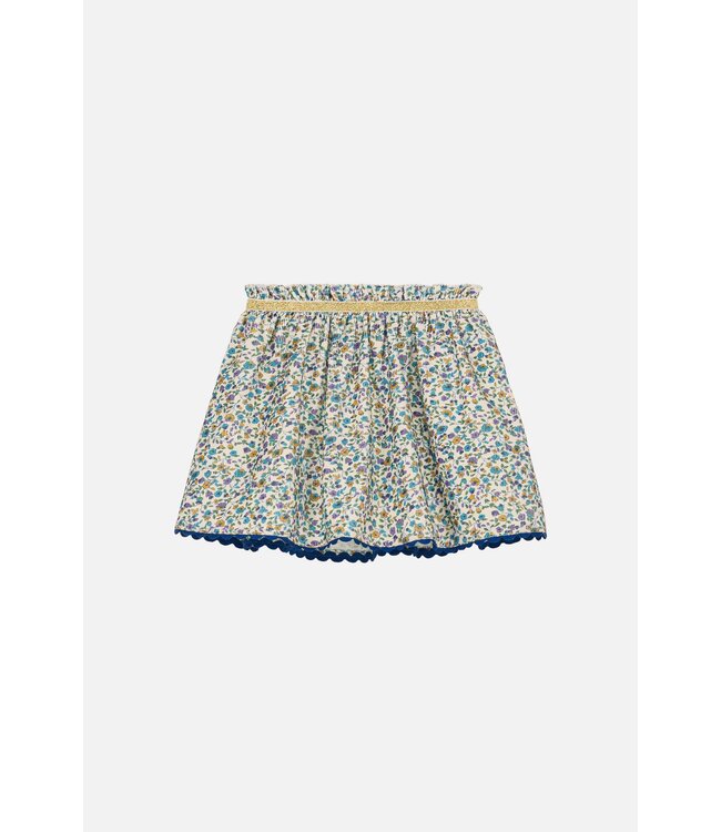 Louise Misha Skirt Cephee Velvet Cream Aster