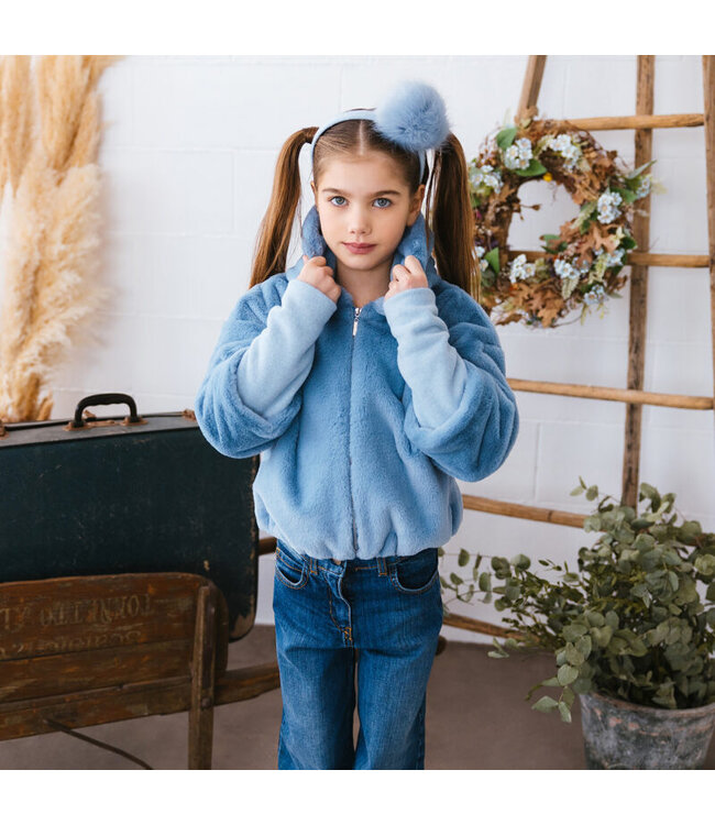 Magil ECOPELLICCIA CROP ZIPATTA