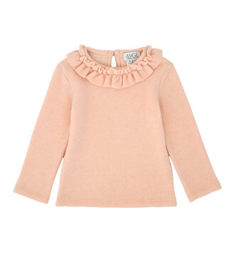 Magil MAGLIA P.MILANO CON ROUCHES COLLO ROSA
