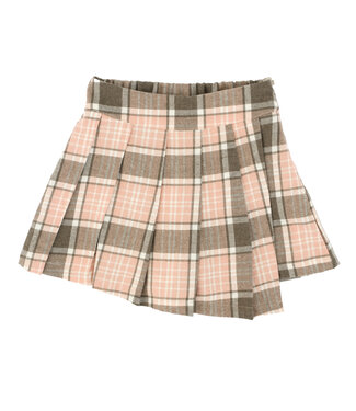 Magil PANTAGONNA QUADRO ROSA/GRIGIO