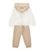 Monnalisa Joggingpak Beige Glitter Beer