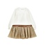 Monnalisa Jurk met Glitter Beer en Tule