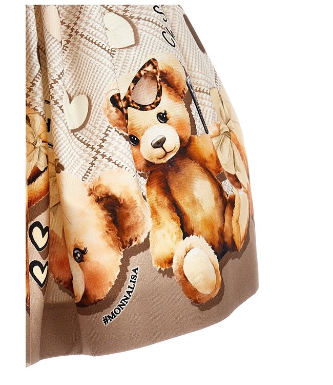 Monnalisa Rok Beige/Bruin met Beren