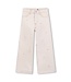 Billieblush Jeans Wide Leg Beige met hartjes