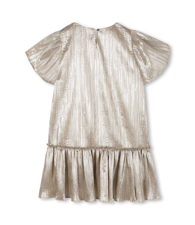 Billieblush Jurk Plisse Light Gold