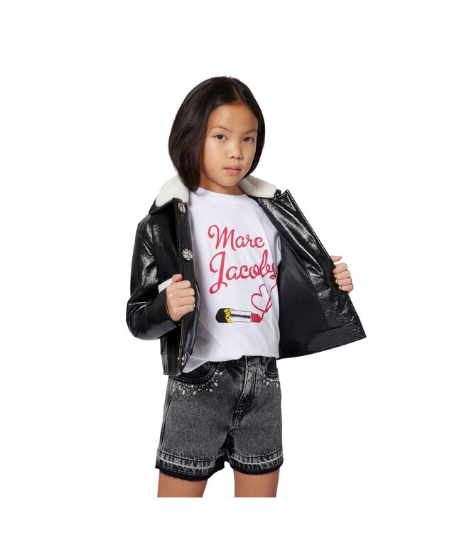 Marc Jacobs Jasje Gevoerd Lak Zwart