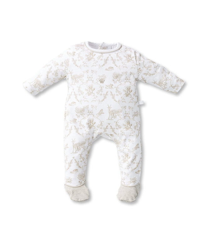 First BEIGE REPLAY ROMPERSUIT SET WITH BONNET