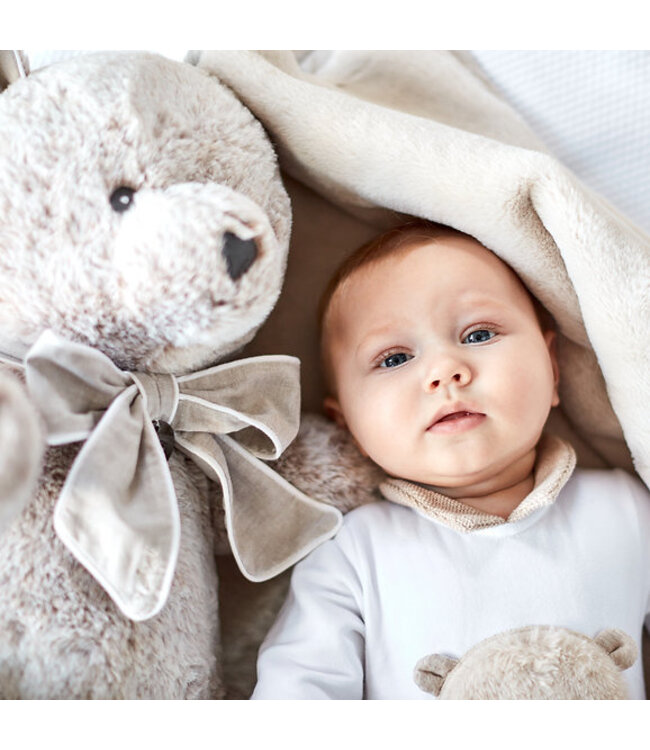 First ZOE FUR TEDDY BEAR