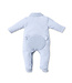 First FIRST BJORN ROMPERSUIT TEDDY BACKSIDE AZUR WITH BONNET