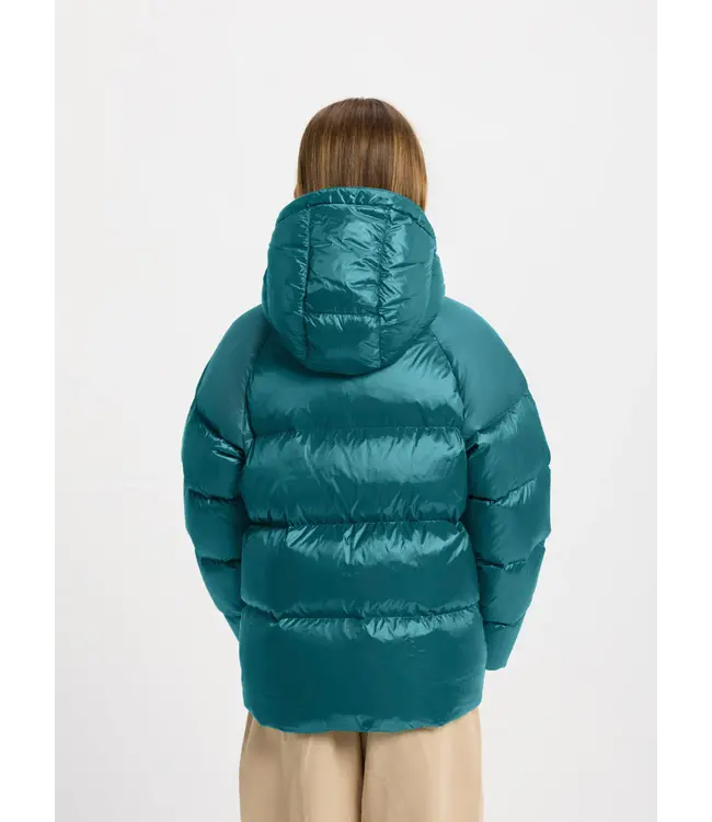 PYRENEX STEN hooded down jacket Deep Lagoon