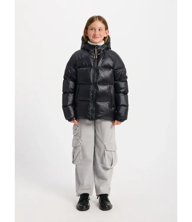 PYRENEX STEN hooded down jacket Black