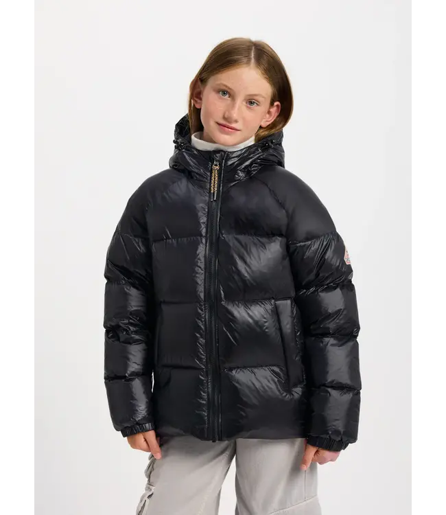 PYRENEX STEN hooded down jacket Black